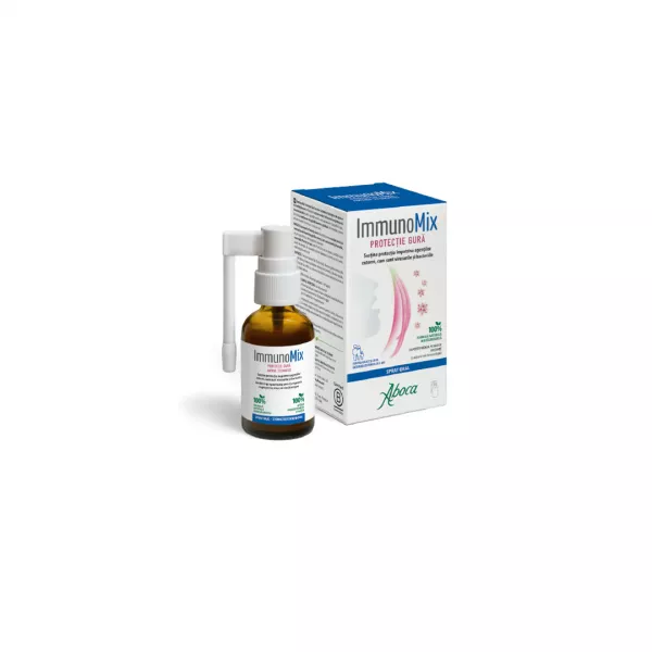 ImmunoMix spray protectie gura, 30 ml, Aboca