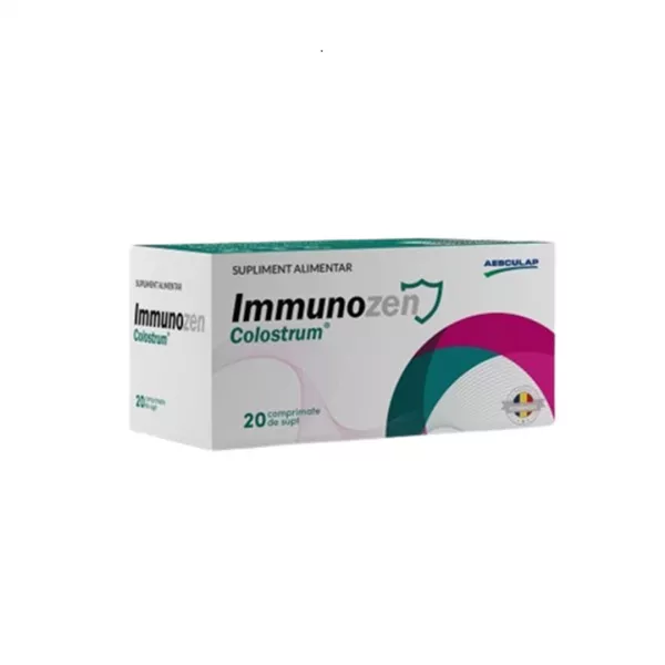 Immunozen Colostrum, 20 comprimate masticabile, Aesculap