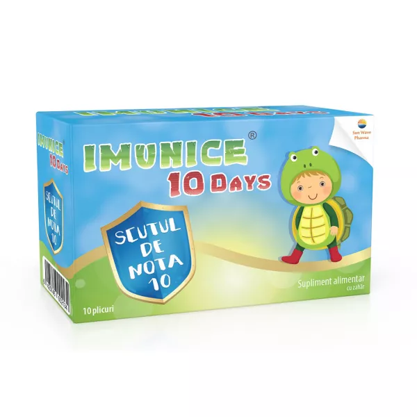 Imunice 10 days, 10 plicuri, Sun Wave Pharma