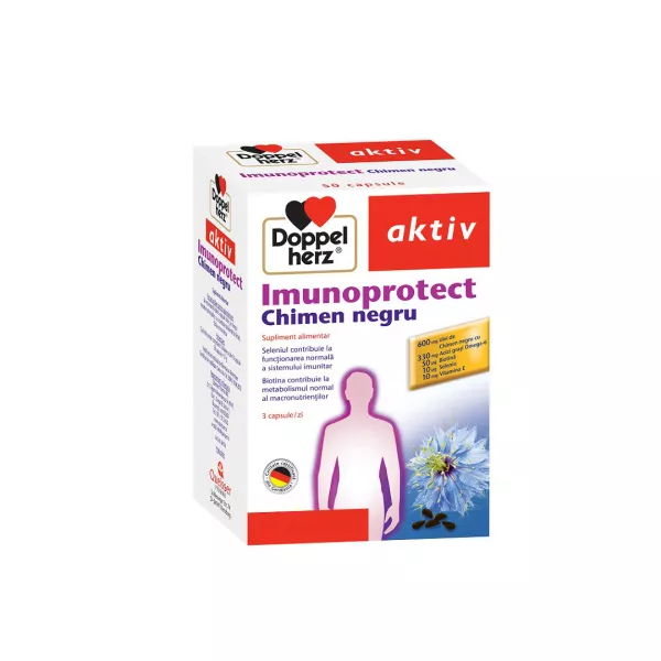 Imunoprotect cu chimen negru, 50 capsule, Doppelherz