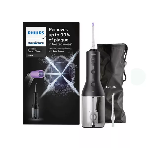 Irigator bucal PHILIPS Sonicare HX3806/33, 2 capete, negru
