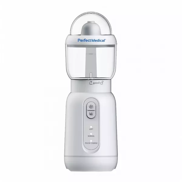 Irigator nazal electric pm-44 perfect medical&reg;, usb, 4 duze, 3 moduri de pulverizare pentru adulti si copii, Perfect Medical