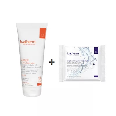 IVATHERM Sunlight Lapte SPF50+200ml+serv.dem.x 25b