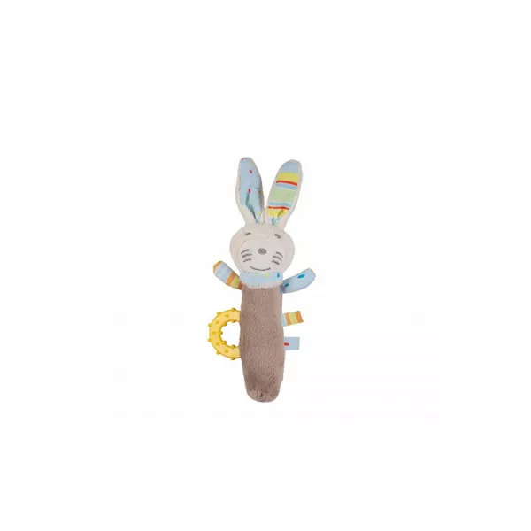 Jucarie Squeezy Plus cu inel gingival, 3 luni +, Baby Nova