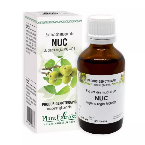 Extract din muguri de Nuc, 50 ml, Plant Extrakt