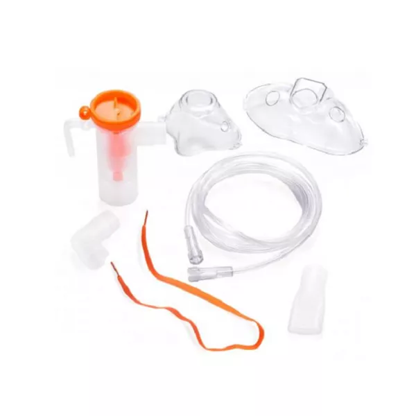 Kit accesorii pentru aparat aerosol cu piston plus masca mica, PM09, Perfect Medical