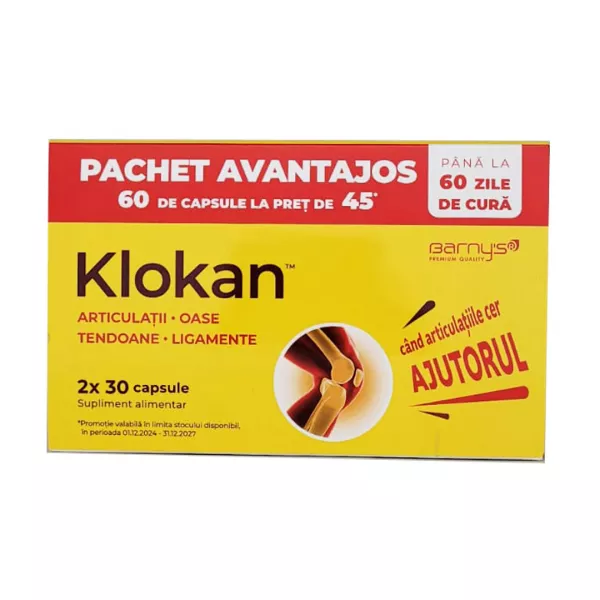 Klokan, 30 + 30 capsule, Good Days Therapy