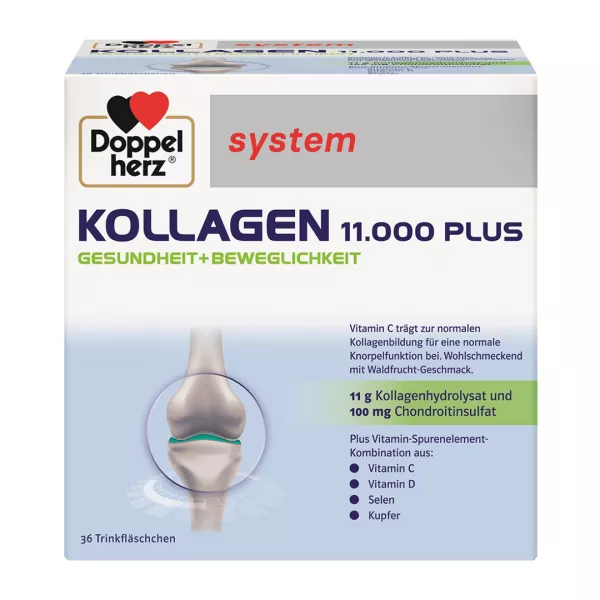 Kollagen 11000 Plus, 36 flacoane unidoza, Doppelherz