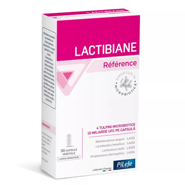 Lactibiane Reference, 30 capsule vegetale, Pileje