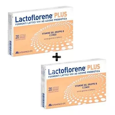 LACTOFLORENE PLUS 20cps.veg. 1+1GRATUIT