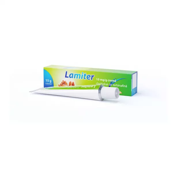 Lamiter crema 10mg/g, 15 g, Hyperion SA