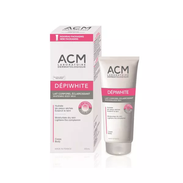 Lapte de corp cu efect de albire Depiwhite, 200 ml, Acm