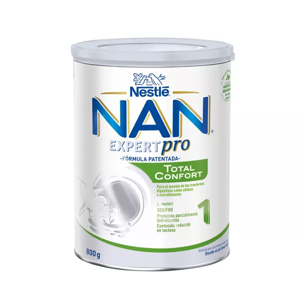 Lapte praf de la nastere Nan Expertpro Total Confort, 1, 800 g, Nestle