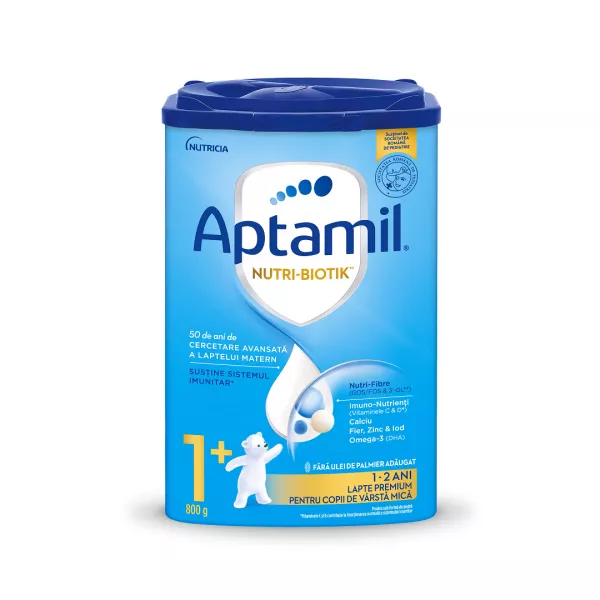 Aptamil Junior 1+ lapte praf Nutri-Biotik, 800 g, Aptamil