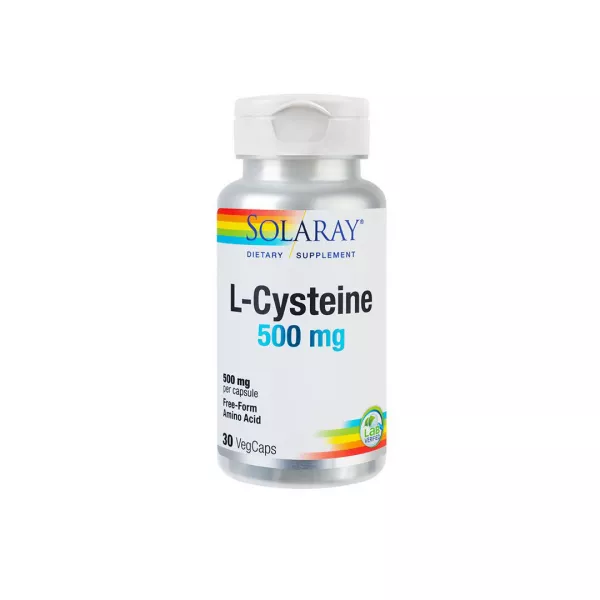 L-Cysteine 500mg Solaray, 30 capsule, Secom