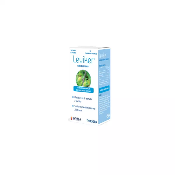 Leviker, 30 comprimate filmate, Bionika