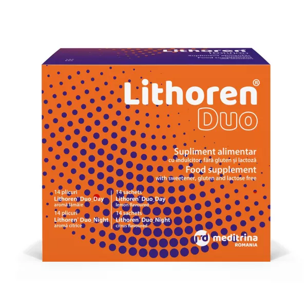 Lithoren Duo, 28 de plicuri, Meditrina