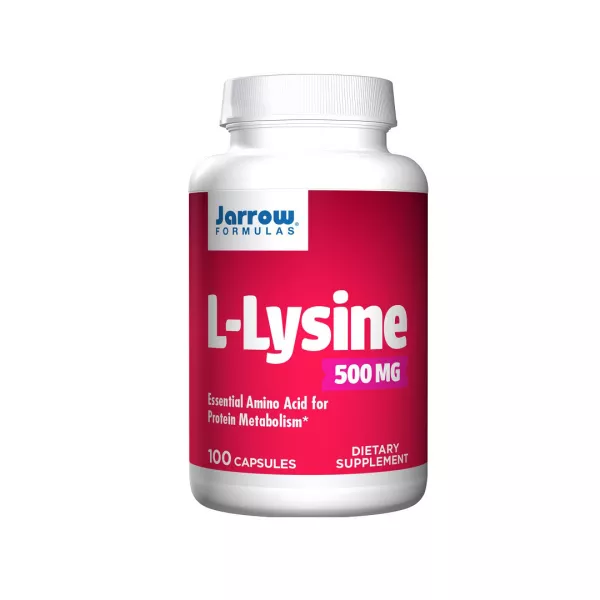 L-Lysine 500mg Jarrow Formulas, 100 capsule, Secom