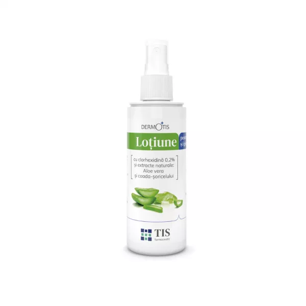 Lotiune cu clorhexidina 0.2% si extracte naturale, 110 ml, DermoTIS