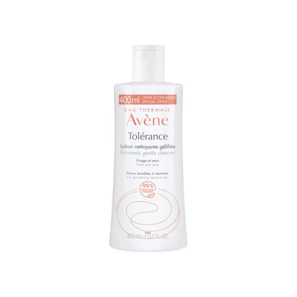 Lotiune gel demachianta Tolerance Control, 400 ml, Avene
