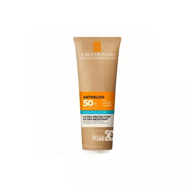 Lotiune hidratanta cu protectie solara SPF 50+ fata si corp Anthelios, 250ml, La Roche Posay