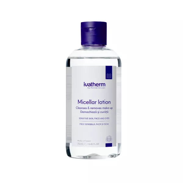 Lotiune micelara pentru piele sensibila, 250 ml, Ivatherm