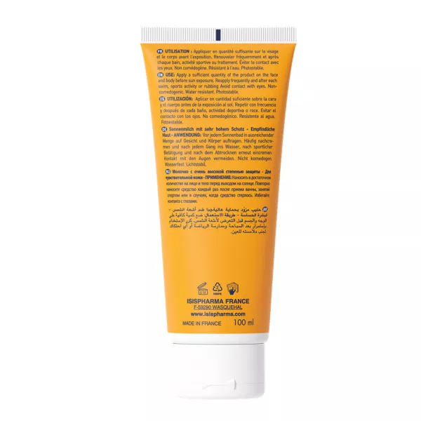 Lotiune protectie solara hidratanta UVEBLOCK 50+, 100 ml, Isis Pharma