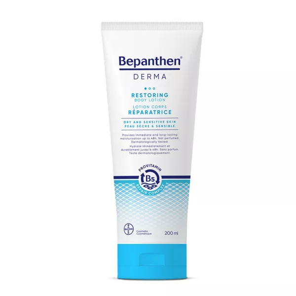 Lotiune reparatoare pentru corp Bepanthen Derma, 200 ml, Bayer