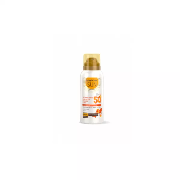 Lotiune spray protectie solara copii Sun SPF 50, 100 ml, Gerovital