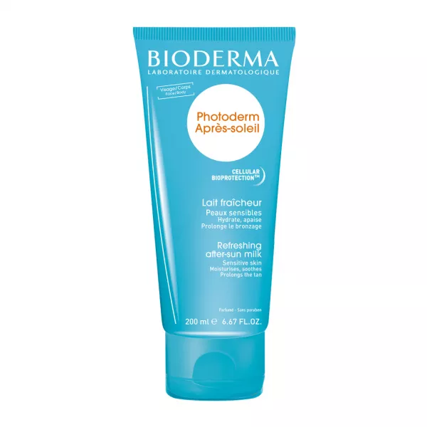 Lotiune reparatoare dupa plaja Photoderm Apres-soleil, 200 ml, Bioderma