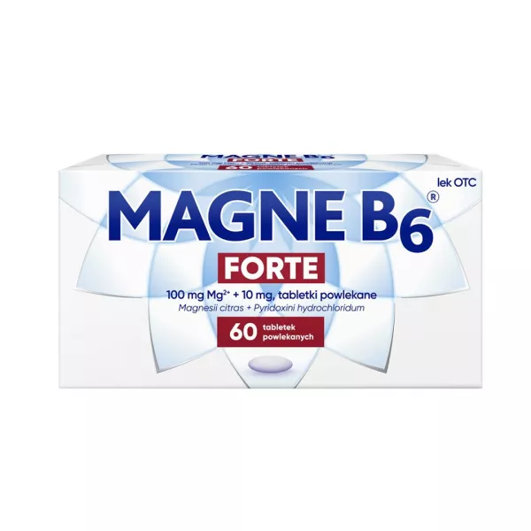 Magne B6 Forte, 60 comprimate filmate, Sanofi