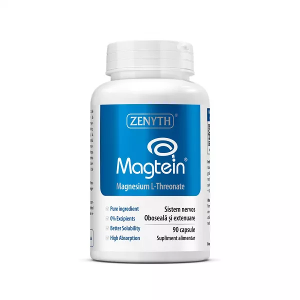 Magnesium L-Threonate Magtein, 90 capsule, Zenyth