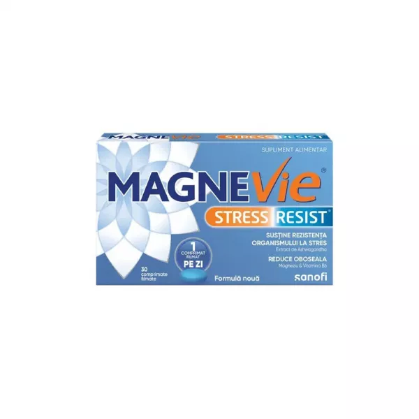 Magnevie Stress Resist, 30 comprimate filmate, Sanofi