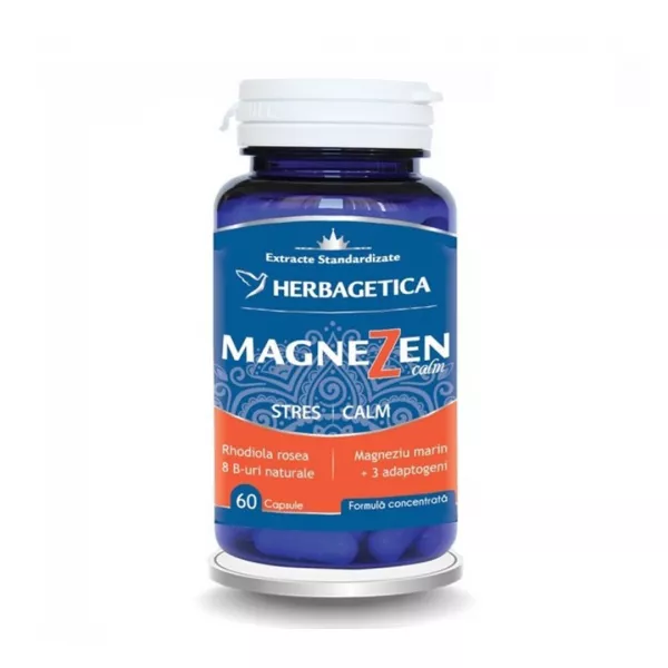 Magnezen Stres Calm, 60 capsule, Herbagetica