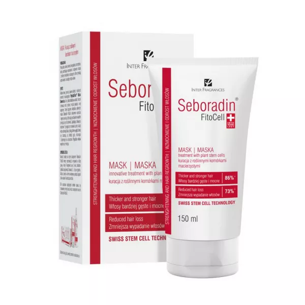 Masca pentru par fin cu tendinta de cadere Fitocell, 150 ml, Seboradin