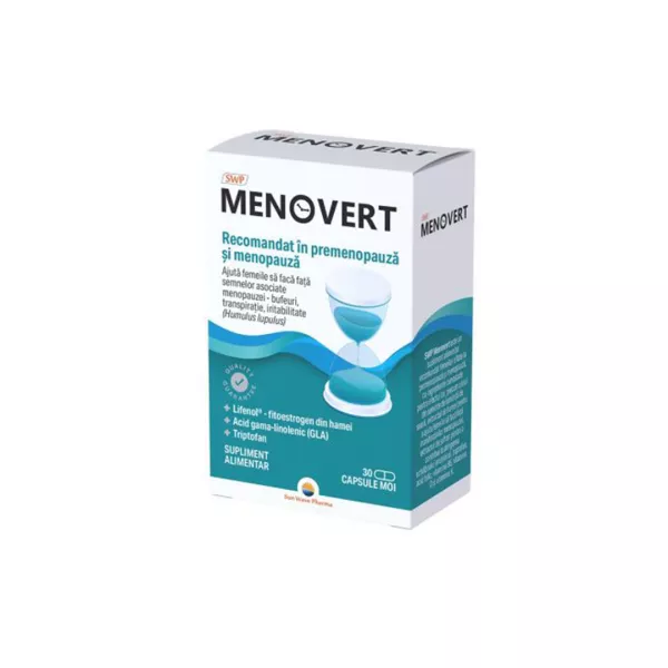 Menovert, 30 capsule, Sun Wave Pharma