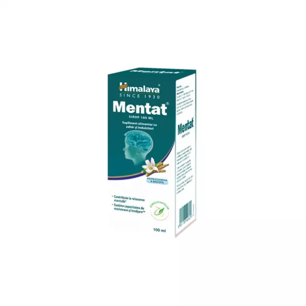 Mentat sirop, 100ml, Himalaya