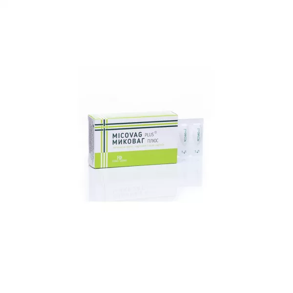 Micovag Plus x 10 ovule x 2 gr, Farma Derma