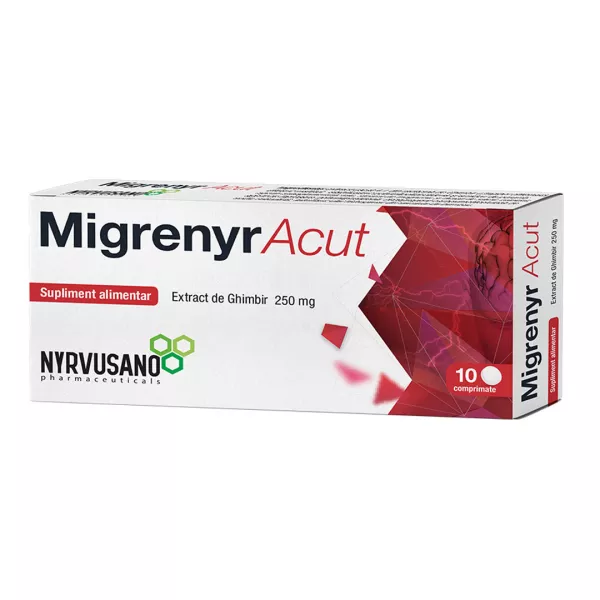 Migrenyr Acut, 20 comprimate, Nyrvusano Pharma