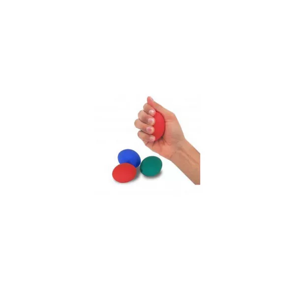 Minge ovala antistres, rosu, (hard), Wicromed