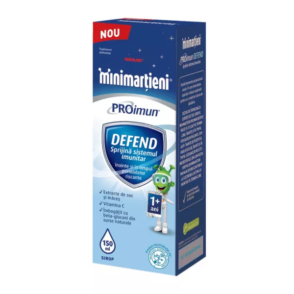 Minimartieni PROimun DEFEND sirop, 150 ml, Walmark
