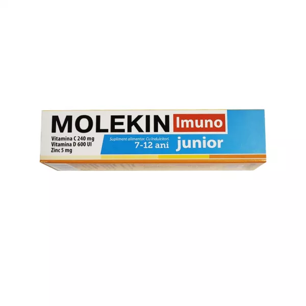 Molekin imuno Junior, 7 - 12 ani, 20 comprimat efervescente, Zdrovit