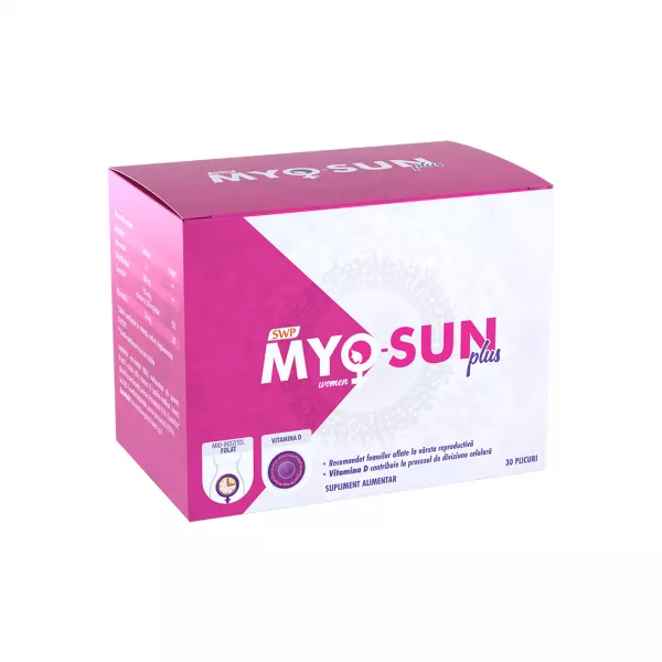 Myo-Sun Plus, 30 plicuri, Sun Wave Pharma