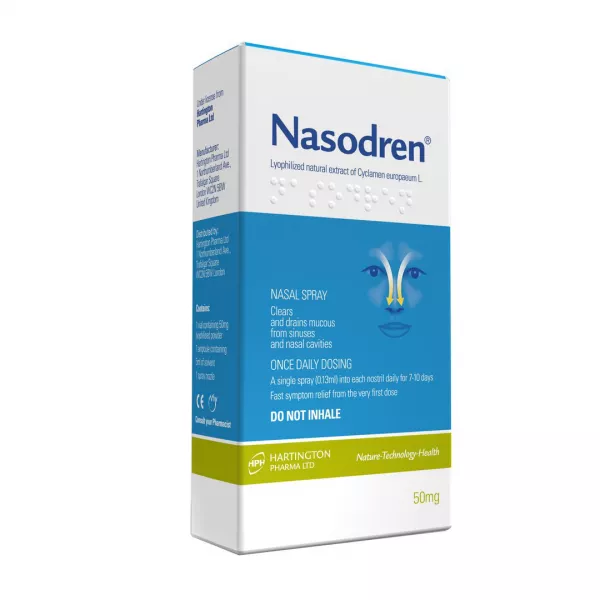Spray nazal Nasodren, 50 ml, Hartington Pharma