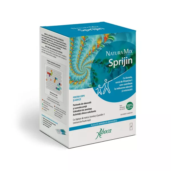Natura Mix Advanced Sprijin, 20 plicuri, Aboca
