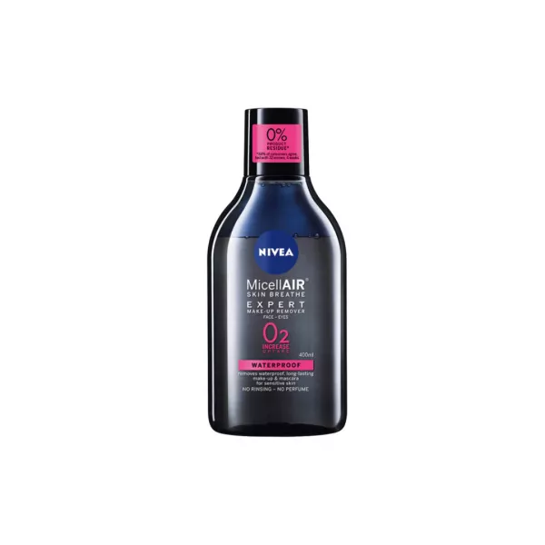 Apa Micelara Bifazica Nivea Micellar Expert Waterproof, 400 ml 