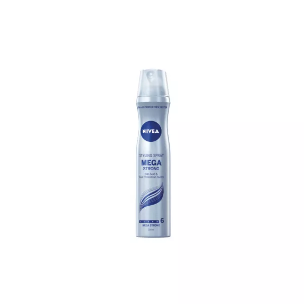 Fixativ Nivea Mega Strong pentru fixare ultra puternica, 250 ml