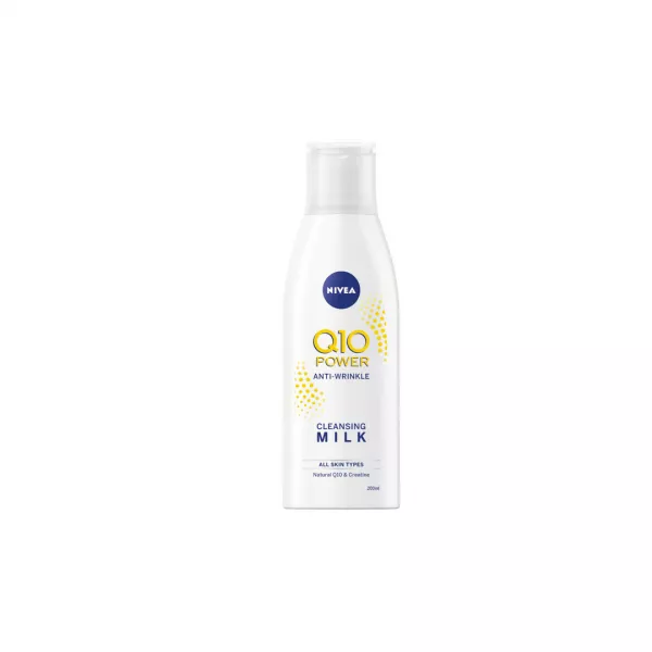 Lapte demachiant Nivea Visage Q10 Anti-rid, 200 ml