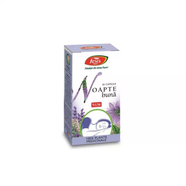 Noapte Buna N136, 30 capsule, Fares