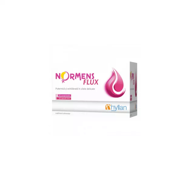 NorMens Flux, 30 comprimate + 10 capsule, Hyllan
